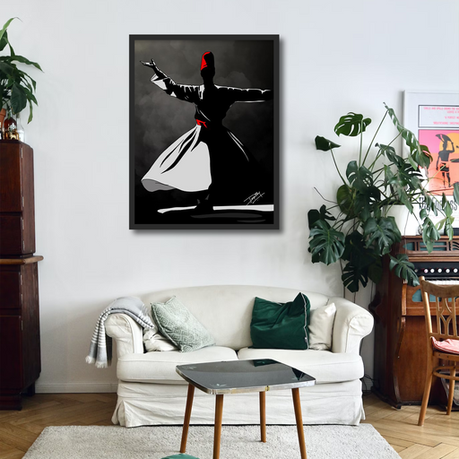 Sufi Whirling Dance Canvas Frames