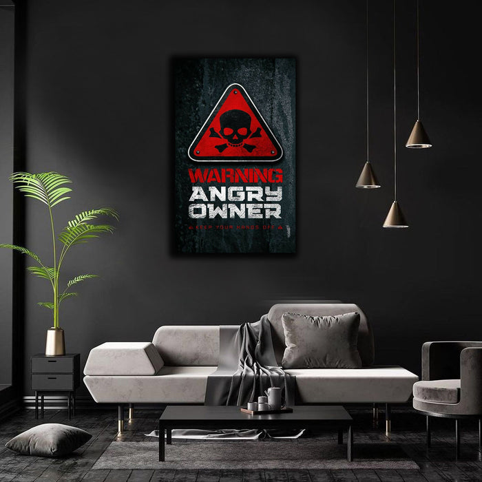 Angry Owner | Wall Art 