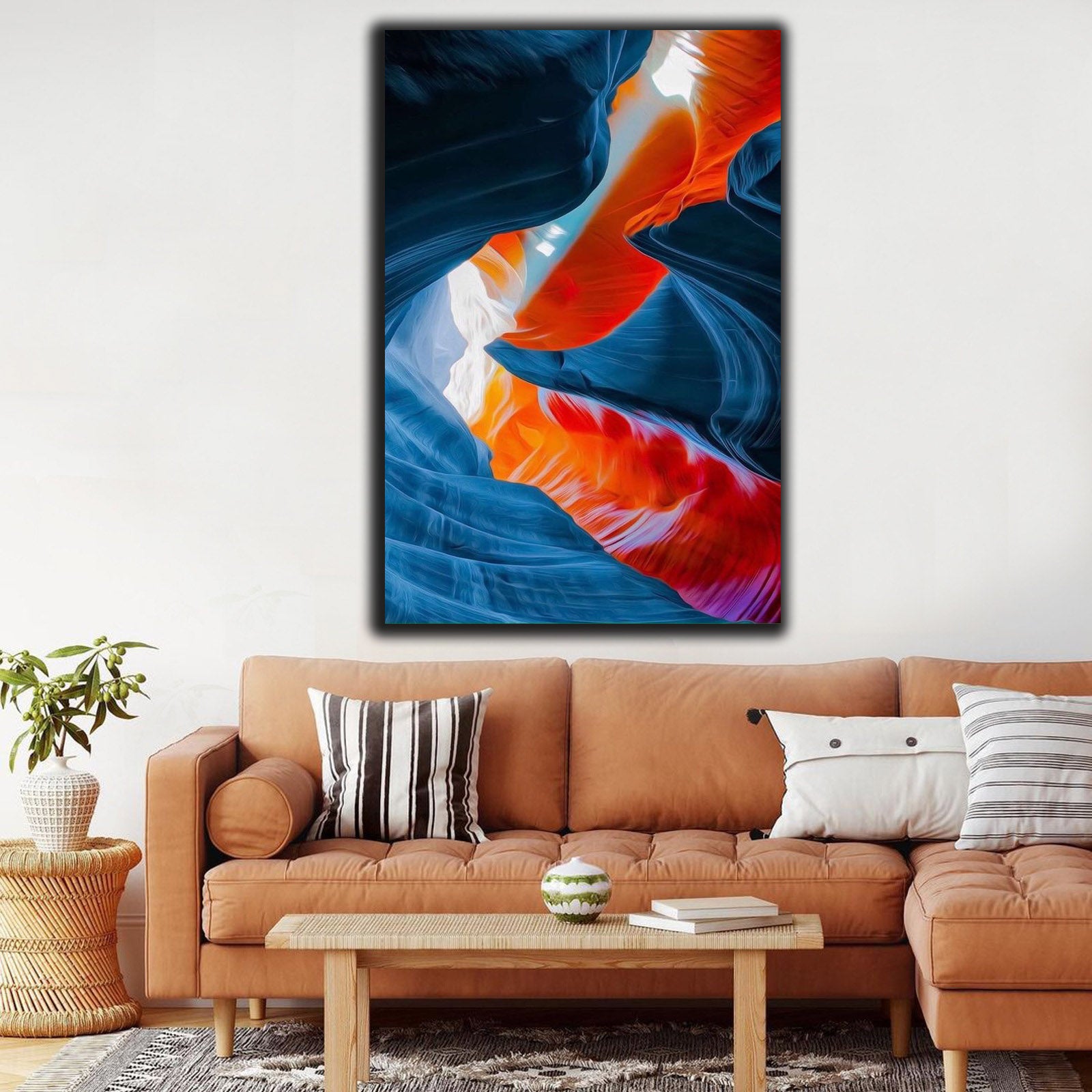 Mind Blowing Magic wave Abstract Canvas | Wall Art