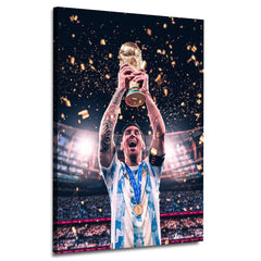 The Champion | Messi | Wall Art