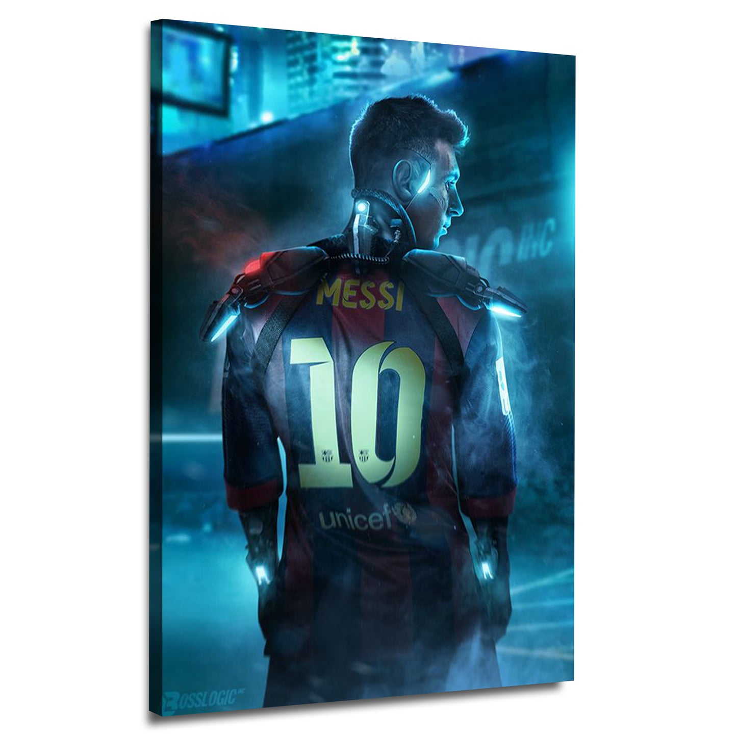 Messi NFT The Goat  Wall Art