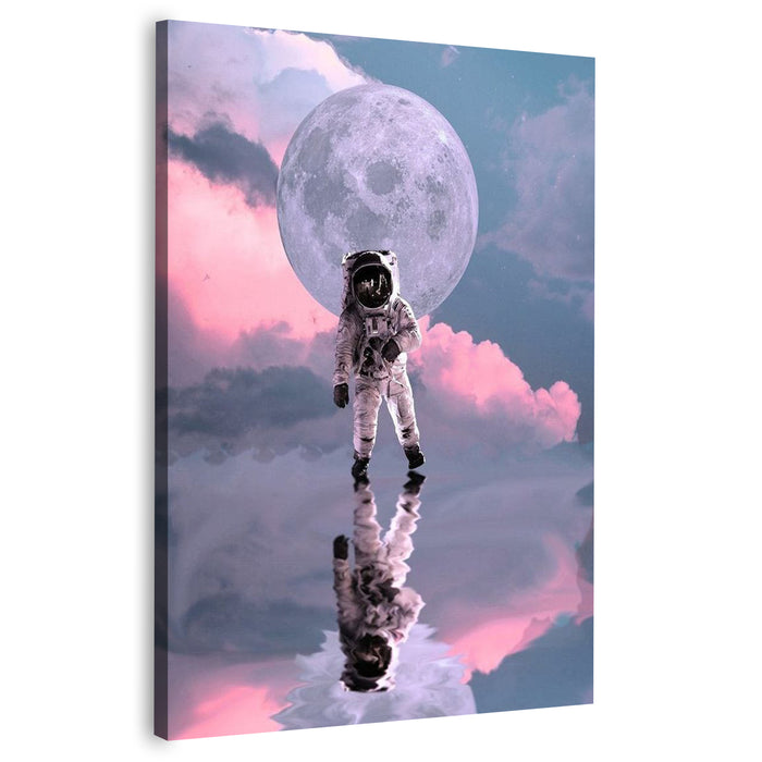 Man on Moon | Wall Art