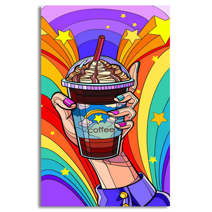 Multicolor Ice Cream Canvas