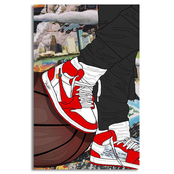 Cool Anime Nike Canvas
