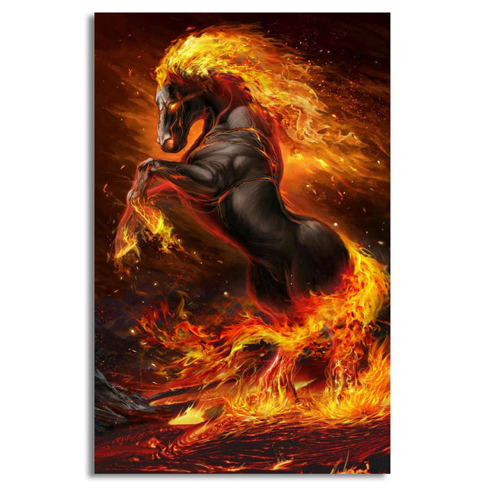 Flame Horse | Wall Art