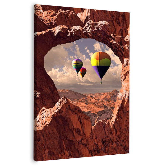 Southwest Hot Air Balloons Wall Art