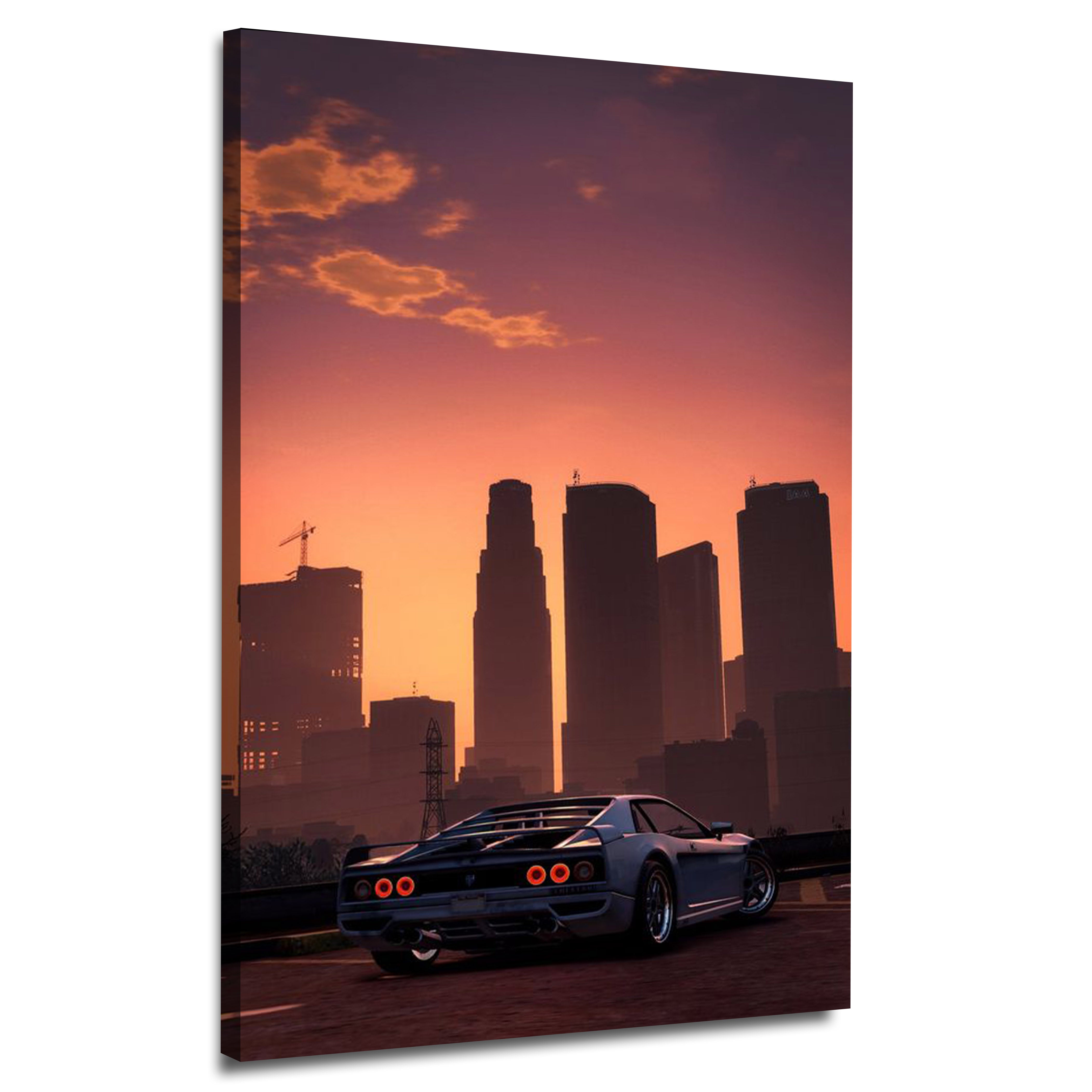 Los Santos Skyline | Wall Art