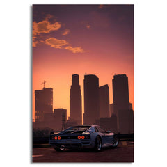 Los Santos Skyline | Wall Art