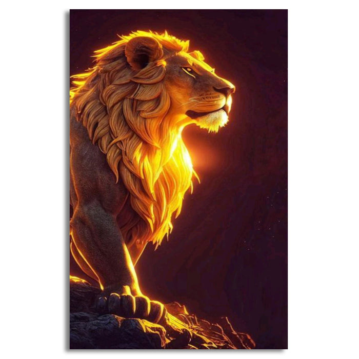 Majestic Lion Portrait | Wall Art