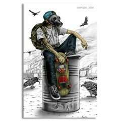 skater | Graffiti | Wall Art