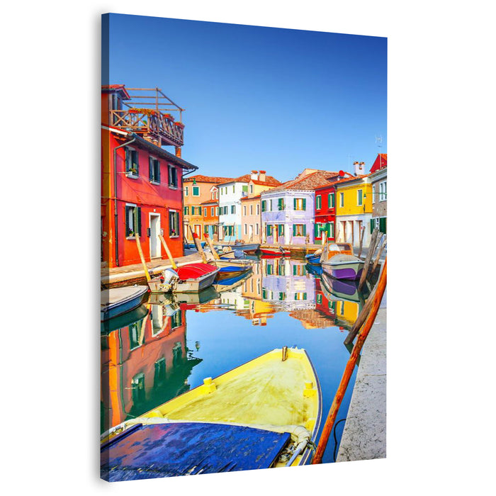 Burano Island of Venice Wall Art