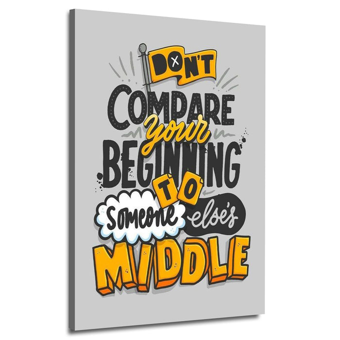 Do Not Compare Yourself | Wall Art