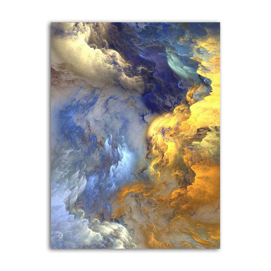 Nordic Decor Abstract Cloud Mist | Wall Art