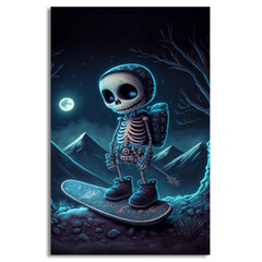 Skeleton In Space | Wall Art