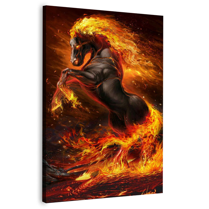 Flame Horse | Wall Art