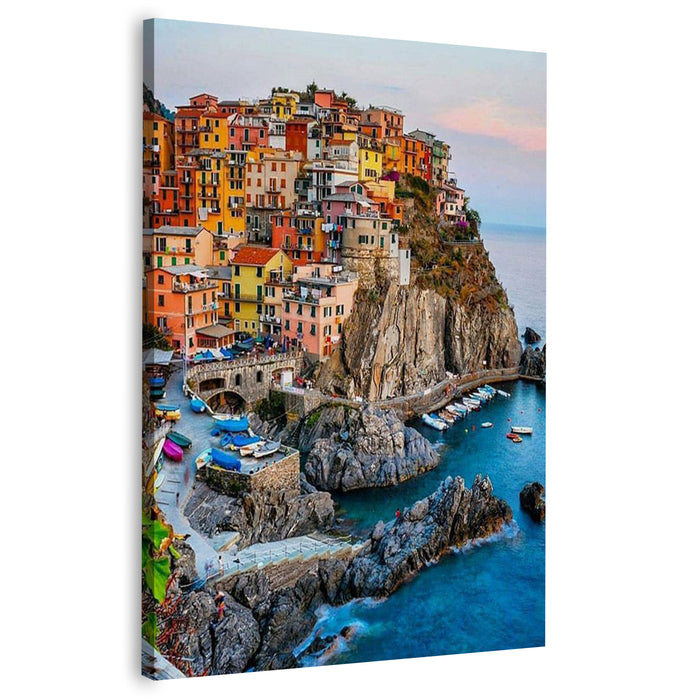 Sunset in Manarola, Cinque Terre Wall Art