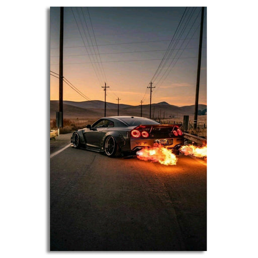 Nissan GTR | Premium Canvas | Wall Art