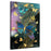 Abstract Golden Blue Butterfly Canvas | Wall Art