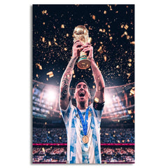 The Champion | Messi | Wall Art