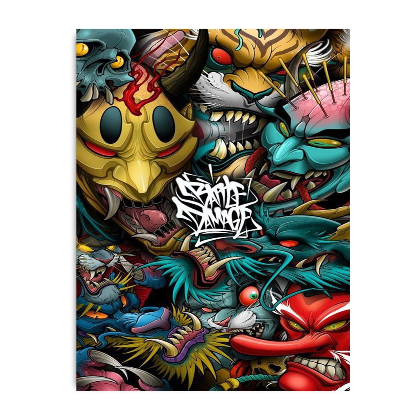 MuchaTseBle | Graffiti Art | Wall Art