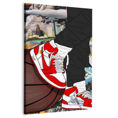 Cool Anime Nike Canvas | Wall Art