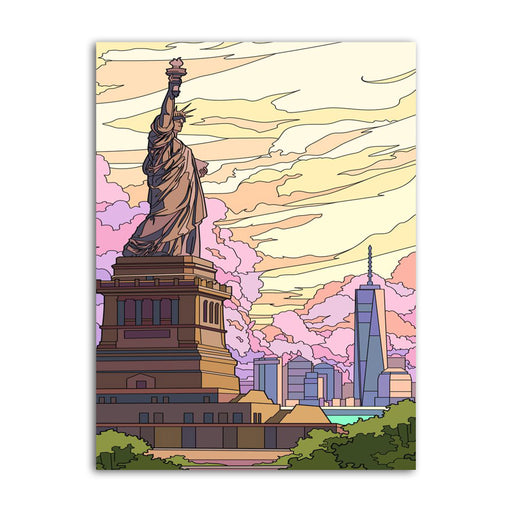 Premium Canvas | Statue of liberty | Wall Art