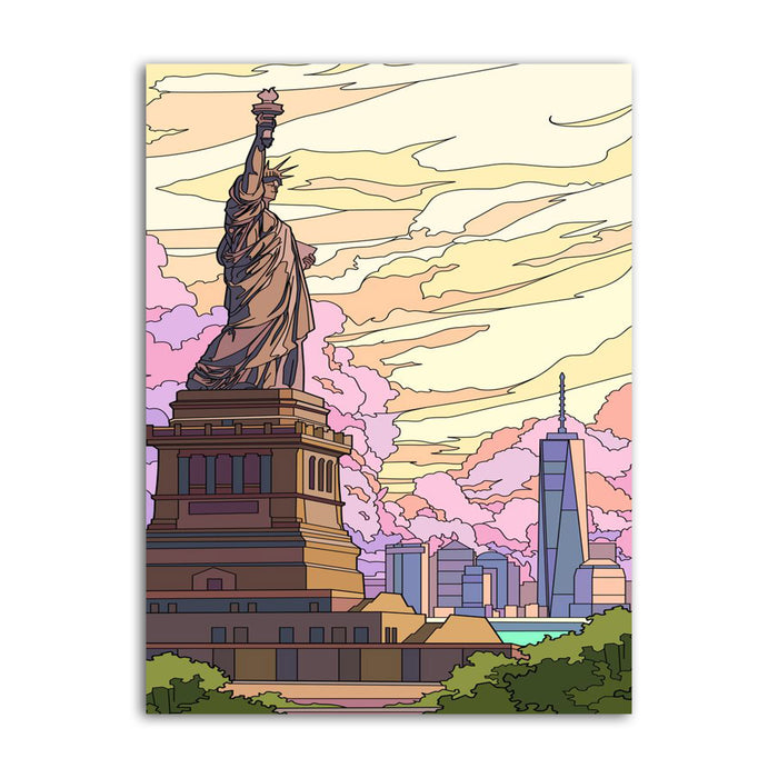 Premium Canvas | Statue of liberty