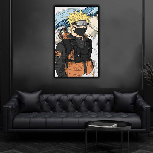 Naruto Hipster Canvas