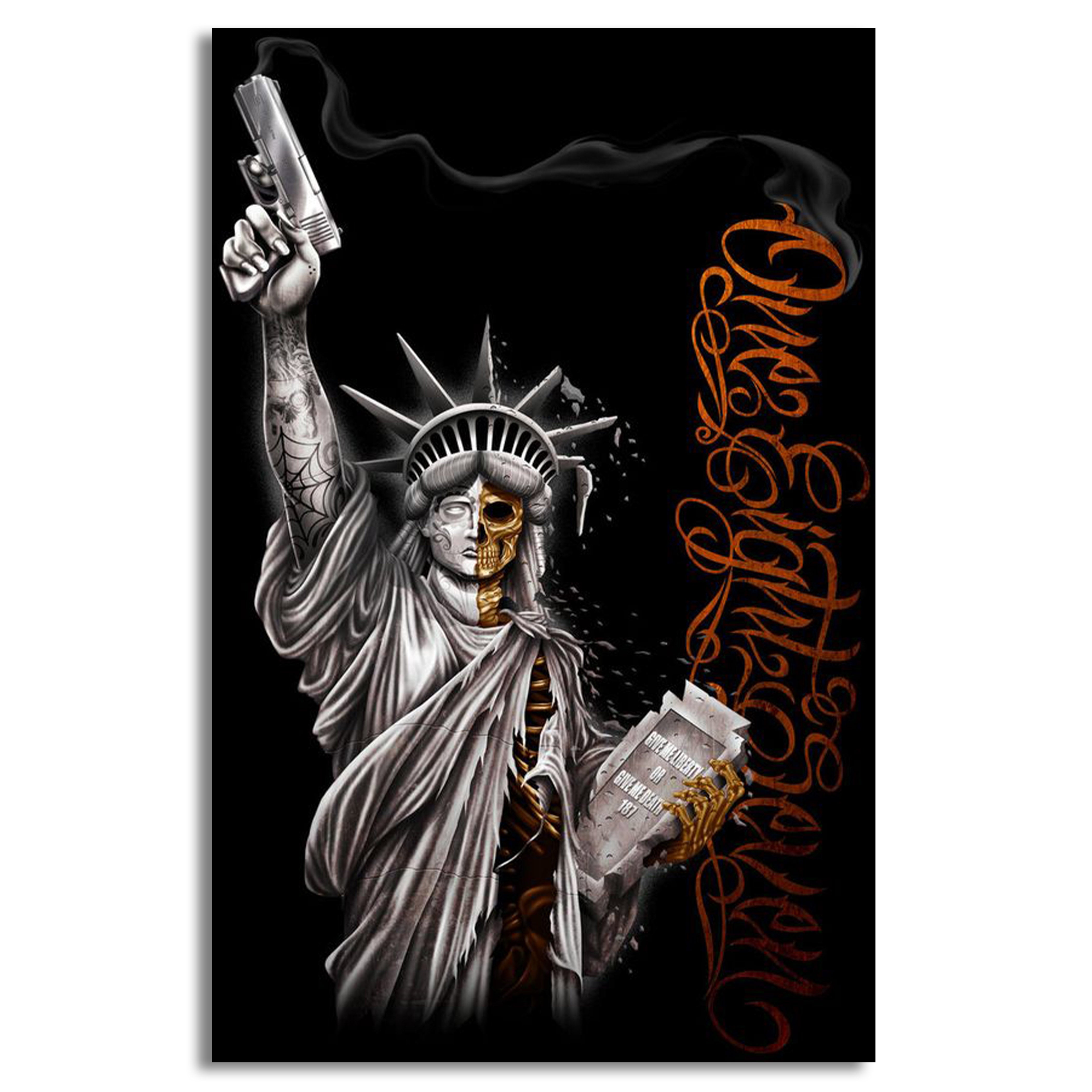 Gangster Graffiti Swag Canvas Art | Wall Art