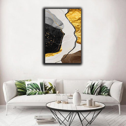 Modern Abstract Marble Canvas Art