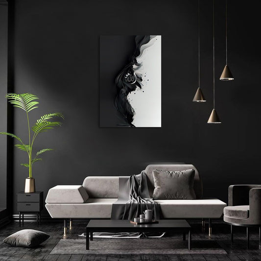 Allah | Black & White Canvas Art | Wall Art