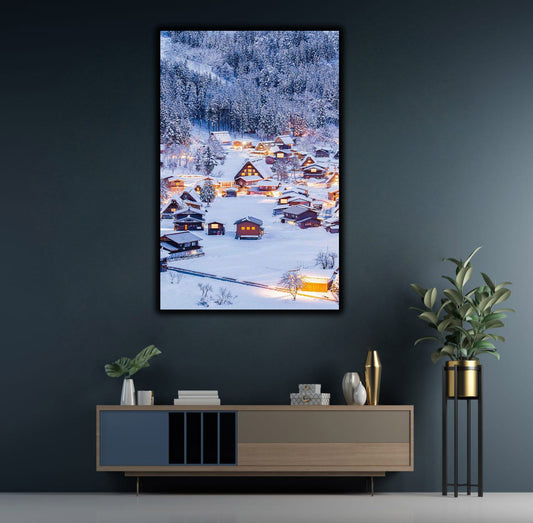 Historic Village Shirakawago Wall Art