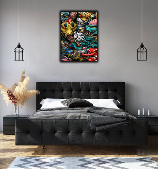 MuchaTseBle | Graffiti Art | Wall Art