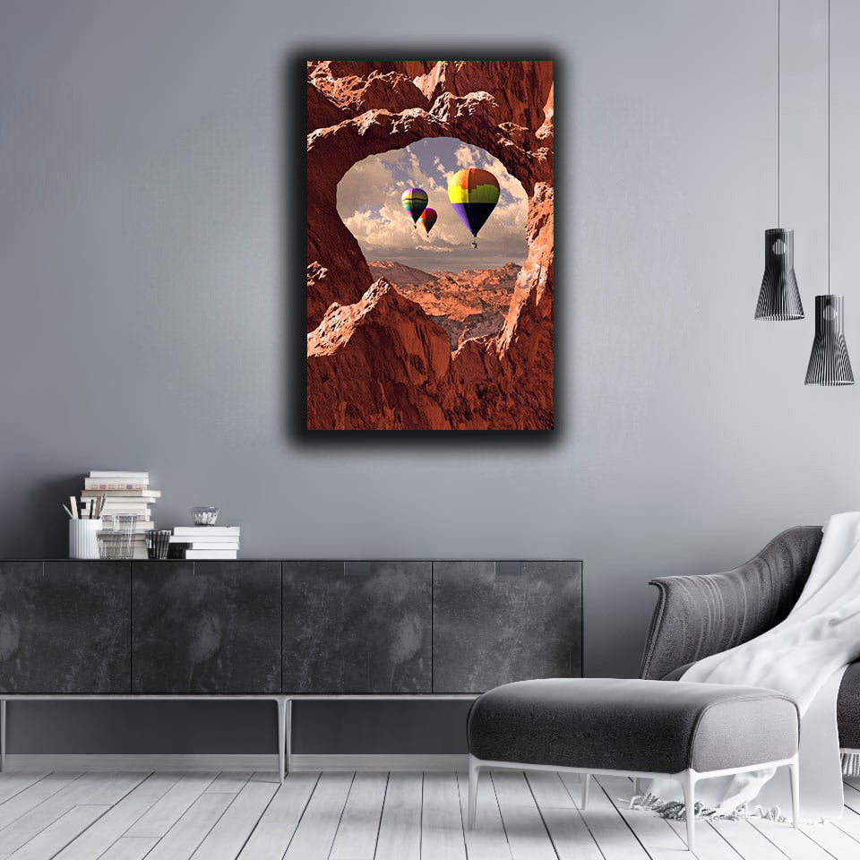 Southwest Hot Air Balloons Wall Art